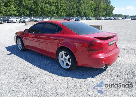 2006 Pontiac Grand Prix Gxp z USA, uszkodzony, nr VIN 2G2WC58C761272785